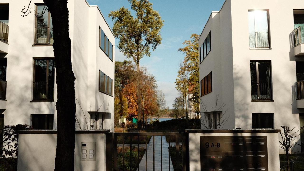 Bluestar Apartments Am Storkower See Inkl Badesteg Und Gartensauna ชตอร์โคว์ ภายนอก รูปภาพ